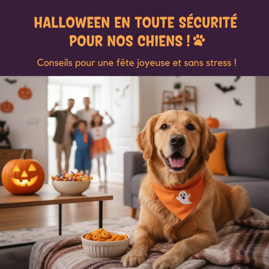 Sécurité pour les Chiens à l’Halloween : Comment Protéger Votre Fidèle Compagnon