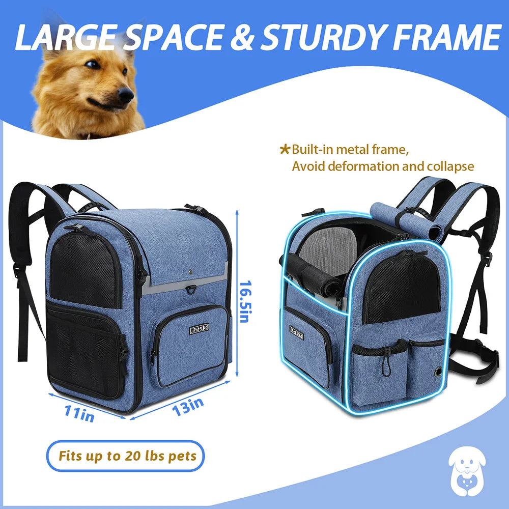 Sac a dos pour chien - Alpha™: Le compagnon de voyage idéal pour votre animal