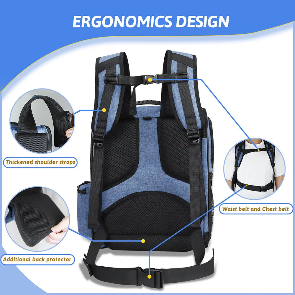 Sac a dos pour chien - Alpha™: Le compagnon de voyage idéal pour votre animal