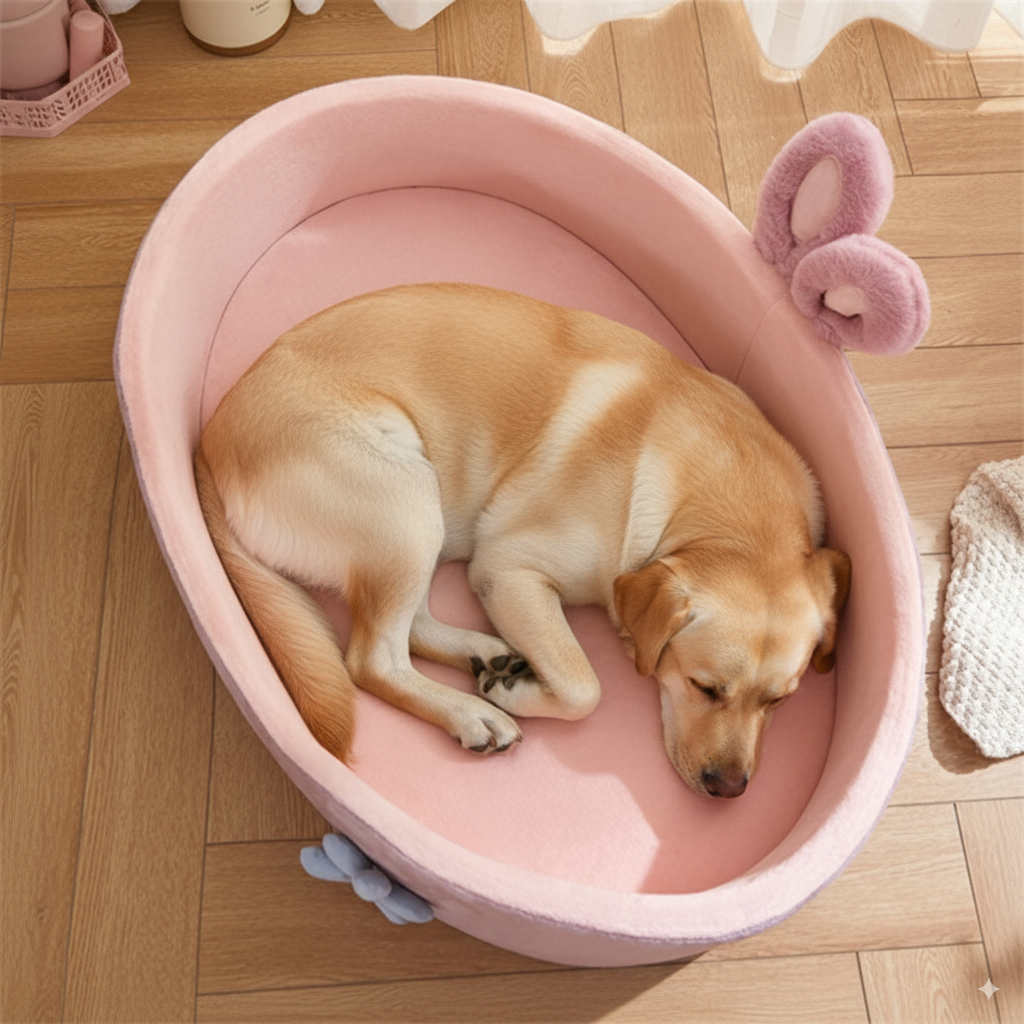 panier-pour-chien-look-lapin