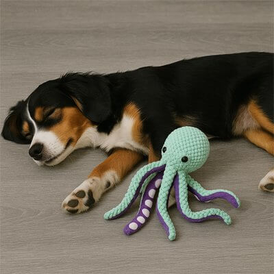 peluche-chien-pieuvre-pour-jeu-deveil