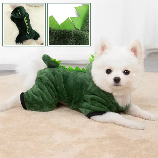 Déguisement pour Chien Halloween | Dinosaure