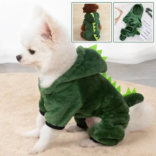 Déguisement pour Chien Halloween | Dinosaure
