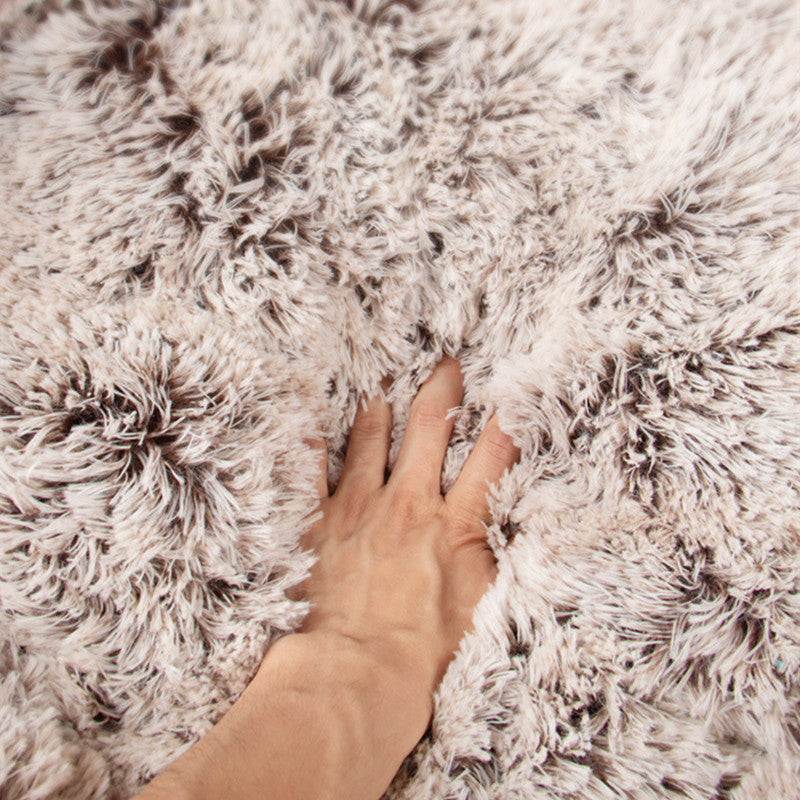 Panier pour Chien - Lit Patte d'Ours Apaisant Peluche Ultra-Doux (Lavable)