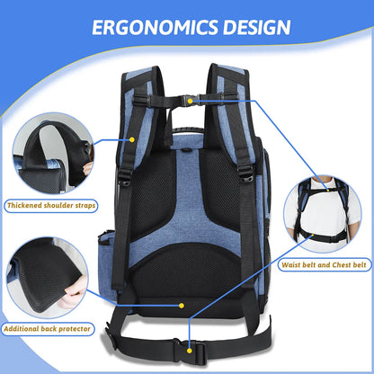 Sac a dos pour chien  - Alpha™: Le compagnon de voyage idéal pour votre animal