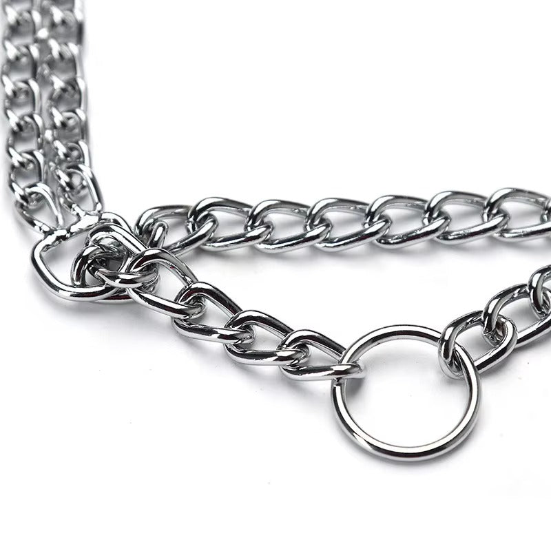 Collier Chien - UrbanSteel Double Chaîne