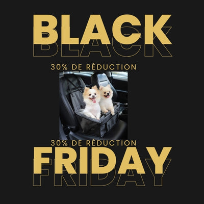 🎁-30% Black Friday- Siège Auto pour Chien - Facilité