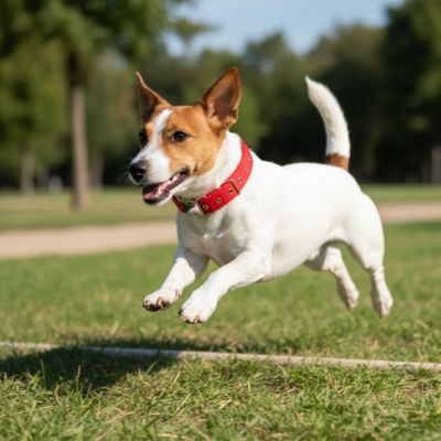collier-pour-chien-nylon-rouge