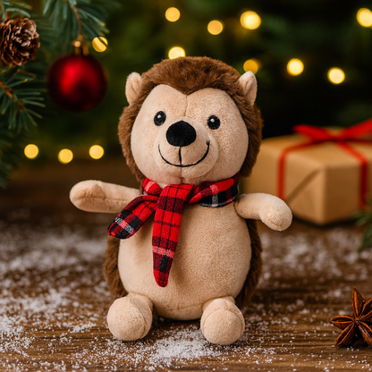 Peluches de Noël pour chien – Jouets doux et sécuritaires  Renne, Père Noël, pain d’épices