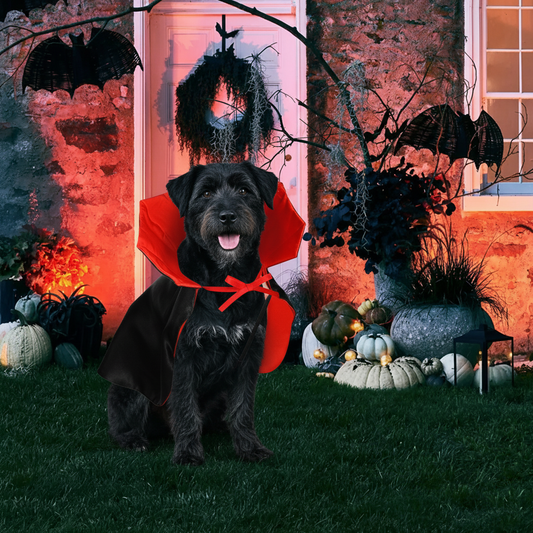 Costume pour chien vampire