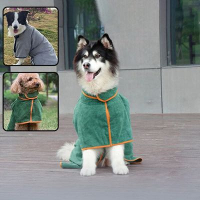 Peignoir pour Chien - CozyDry Vert