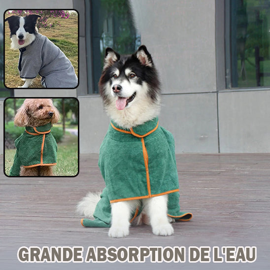 Peignoir pour Chien Super Absorbant | CozyDry