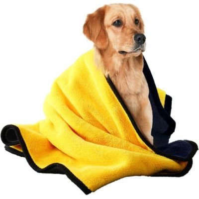 Serviette en Microfibre pour chien Super Absorbante| Soft™ - Le monde de Philo